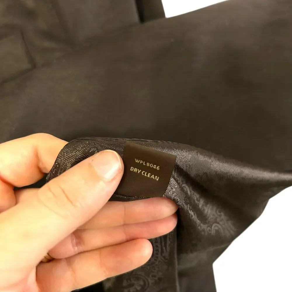 Tasso Elba Microsuede Sport Coat NWT Men's Sz XL Brown Old Money Dark Academia